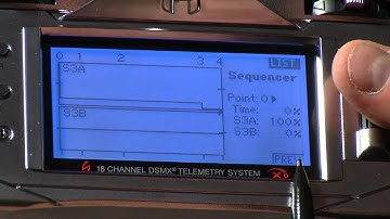 Spektrum DX18 Sequencer Tutorial