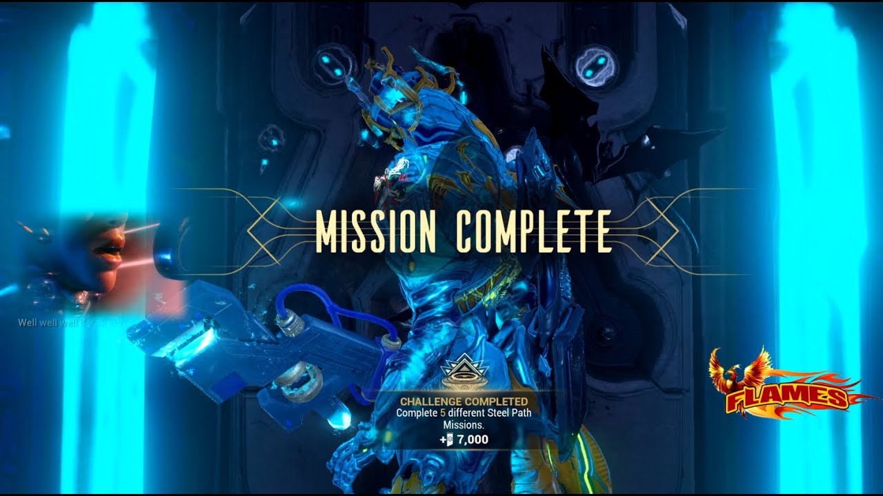 Warframe Nightwave Compelte 0/5 different Steel Path Missions