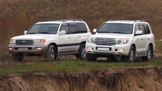 Toyota Land Cruiser 200 vs land cruiser 100