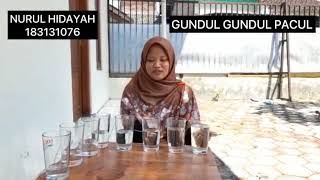 Praktek Keahlian Seni Musik ( menggunakan gelas dan air )