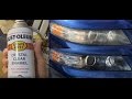 Fix your headlights for less than $10