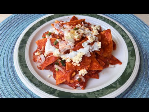 Sabrosos Chilaquiles Rojos Sonorenses - La Herencia de las Viudas