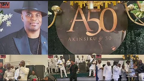 K1 DE ULTIMATE PERFORMANCE AT 50TH DINNER PARTY OF AKINSIKU OF LAGOS