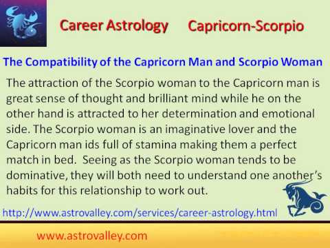 Scorpio And Capricorn Compatibility Chart