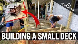 Building an 8x10 DECK...in 8 Minutes