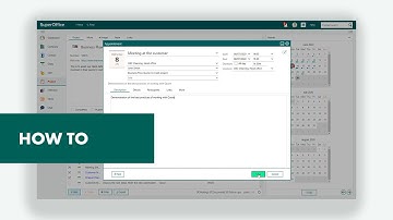 How to add a new appointment to a project