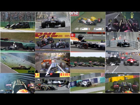 Pastor Maldonado Crash Compilation