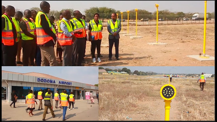 KUNAZIDI KUNOGA DOM- Taa za bilioni 8 zinazoongoza Ndege zafungwa uwanja wa Ndege Dodoma..