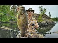 Boundary waters big bass and beautiful nature day 2