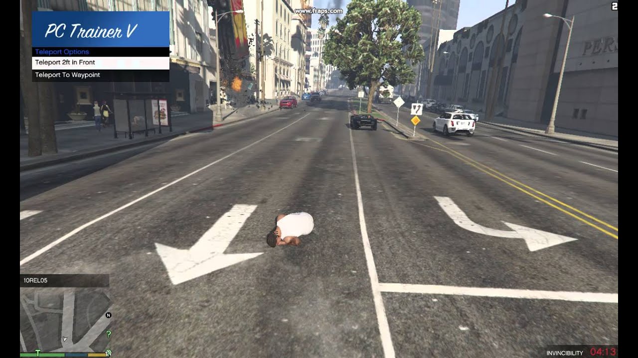 GTA 5 GRAVITY GUN + SLOW MOTION | EPIC |