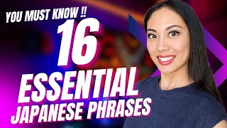 Top 16 Essential Japanese Phrases! You must know before visiting Japan