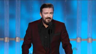 Golden Globes 2012  Ricky Gervais Opening Monologue