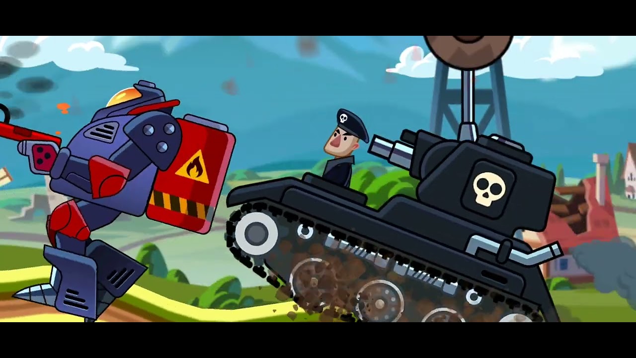 FASTEST TANK Hills of Steel - LIGHTSPEED! TOP SPEEDRUN