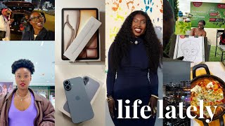 I took a break here’s what I’ve been up to;New iphone 17,iPad,work life balance,Girls night out 