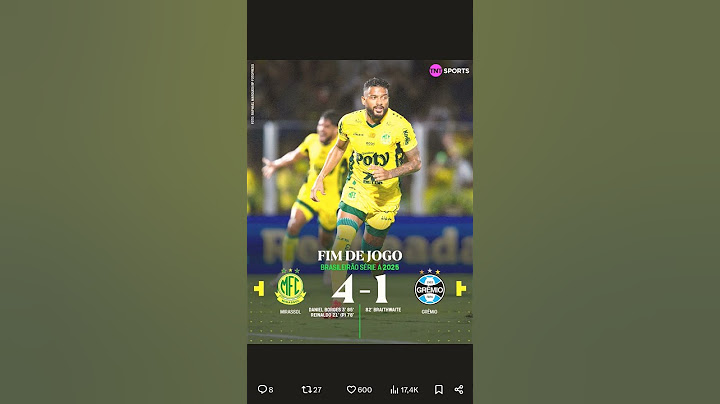 Mirassol 4x1 grêmio