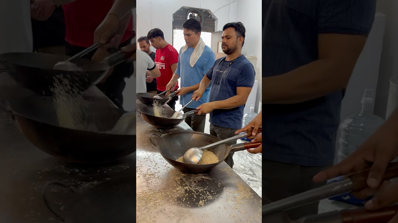 Practice makes a man perfect | #wok #woktraining #fastfood