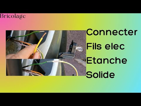 Réparer connexion électrique voiture reconnecter fils faisceaux facilement étanche #SeDépanner