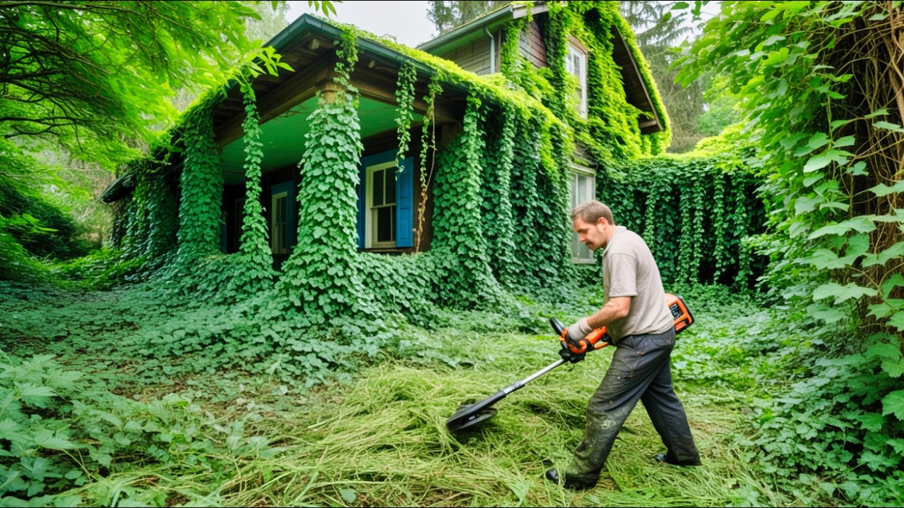 Turning a Terrifying 9-Year Jungle Into a MILLION DOLLAR Garden! 💸 ...