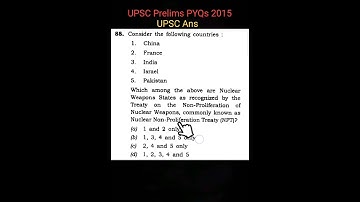Part 84 : UPSC CSE 2015 PYQS Topicwise | World Panorama  #uniquecreators