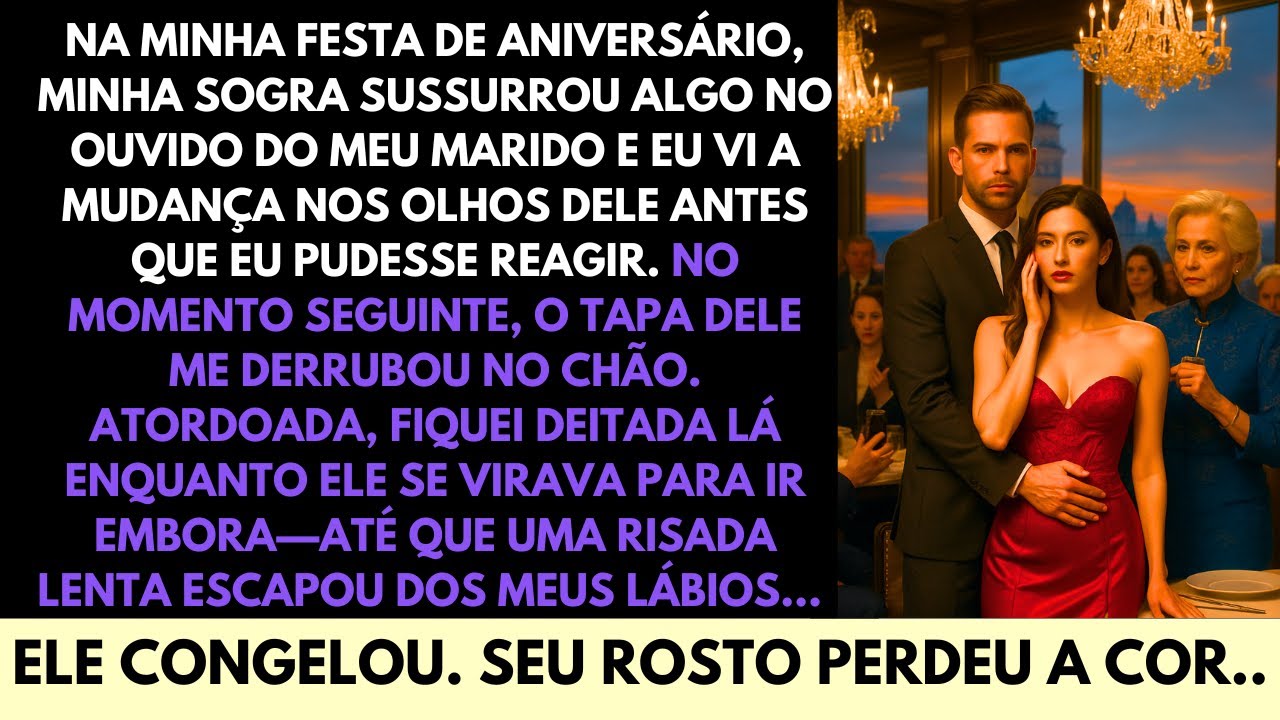 Na Minha Festa de Aniversário, Meu Marido Me Deu um Tapa — Mas Meu Riso o Fez se Arrepender na Hora