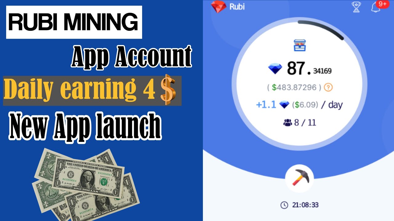 Rubi Network New Mining App | Rubi Network Airdrop New Mining App | Rubi Network Withdrawal