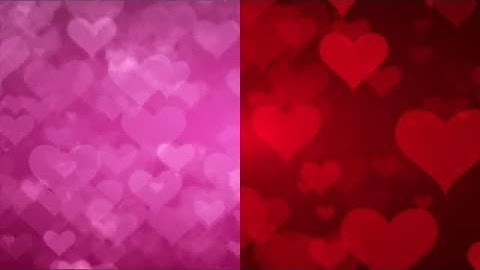 Soft Pink And Red Floating Hearts Backgrounds Stock Motion Graphics