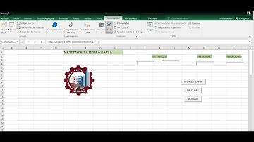 Método de la Regla Falsa en Excel
