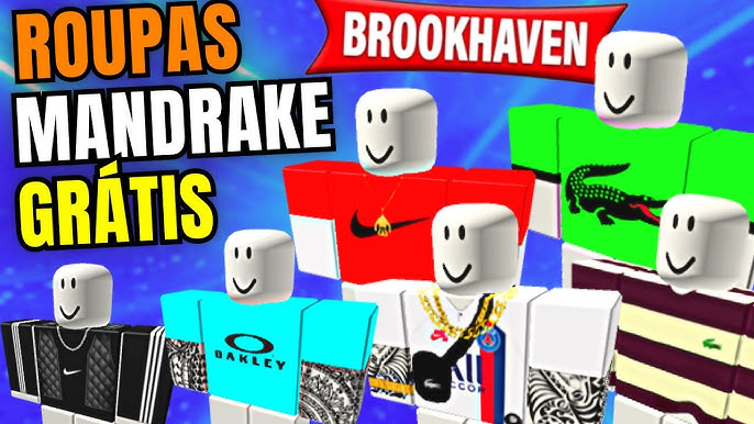 Pegue GRÁTIS Roupas MANDRAKE Secretas no Brookhaven - Roblox 