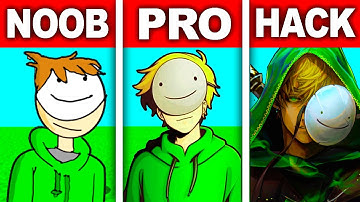 Noob vs Pro vs Hacker! Dream! Pixel Art