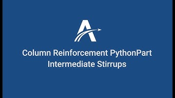 10. Intermediate Stirrups | Column Reinforcement Python Part in ALLPLAN