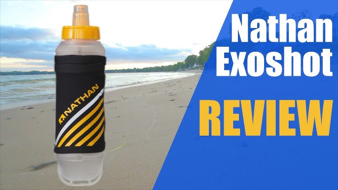 Nathan SpeedDraw Plus Handheld Flask Running Water Bottle Full