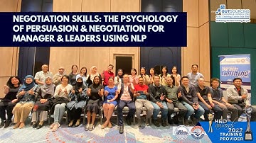 Negotiation Skills: The Psychology of Persuasion for Managers Using NLP | Feedback | OTC