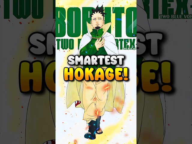 Is SHIKAMARU The 8th HOKAGE? #shorts #shikamaru #boruto class=