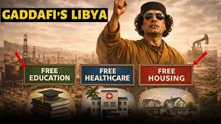 When Libya Had It All Under Gaddafi, FREE HEALTHCARE, FREE SCHOOL, FREE LANDS