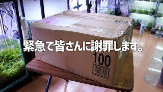 急いで謝罪しないといけないことがあります。Charm購入品開封しながら。#384【アクアリウム】