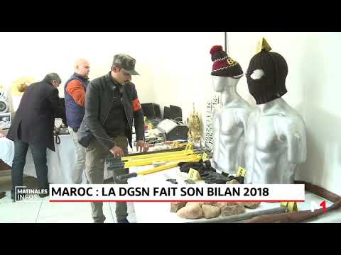 Maroc: la DGSN fait son bilan 2018