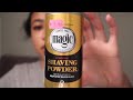 Testing out magic shaving powder trend from TikTok | Darien Baptiste