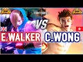 Sf6  ending walker ed vs chris wong luke  sf6 high level gameplay