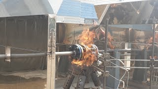 Ball Valve : Fire Safety Qualification Test , 볼밸브 화염안전시험