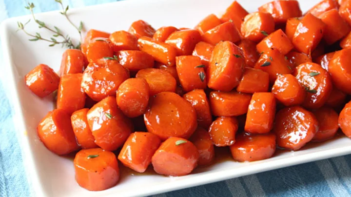 Bourbon Glazed Carrots - Special Occasion Carrot S...