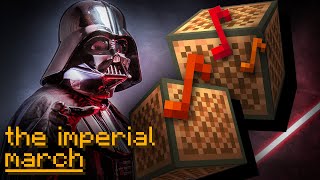 ♪ &quot;The Imperial March&quot; Nota bloklarıyla nasıl çalınır? - Minecraft Nota Blokları #7