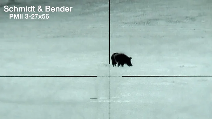 Trijicon UTCxii Thermal Clip-On w/ Schmidt and Bender PMII 3-27x56