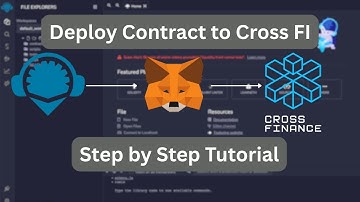 🚀 Deploy Smart Contracts from Remix to CrossFi Testnet & Mainnet Using MetaMask | Step-by-Step Guide