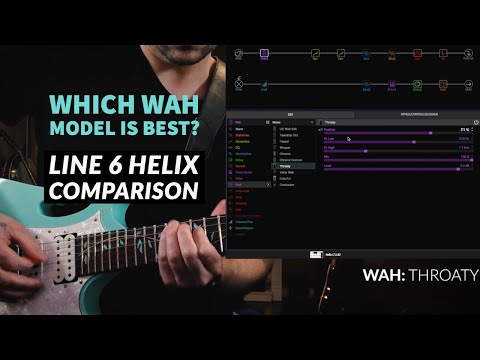 Line 6 Helix Wah Models Comparison | 10 Models | Clint Curtis