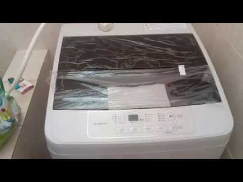 Penggunaan Mesin Cuci Sharp ES-F950P-GY - YouTube