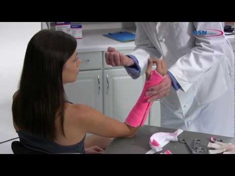 Synthetic casting removable short arm application_EN_by BSN medical.mov