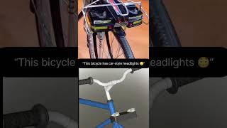 Supercar Style Lights on a Bicycle 😍