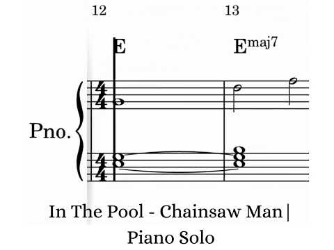 In The Pool (Instrumental Piano Solo + Audio MP3) - Kensuke Ushio