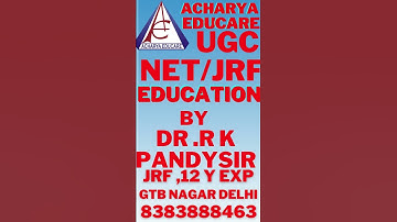 UGC- NET/JRF EDUCATION ,BEST INSTITUTE IN DELHI, 3 TEACHERS EXPERT TEAM ( 10 YEARS EXP )