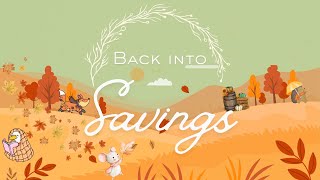 Savings with Friends and Monthlies Chatting about absence Fall into Savings